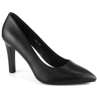 6. Sergio Leone W SK415A schwarze Pumps mit hohem Absatz