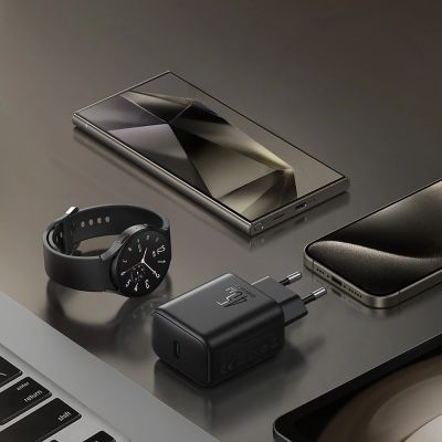 9. Joyroom JR-TCG13 45W GaN-Netzladegerät für Samsung Ultra – Schwarz