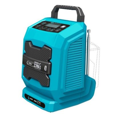5. Bluetooth-Funkgerät mit 18V USB- und SAS-Batterie