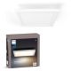 4. Philips Hue Aurelle quadratische Panelleuchte, Weiß | 2200-6500 Hue White Ambiance