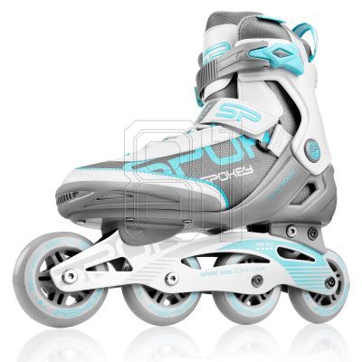 5. Spokey Prime Pro WH/TQ 38 926966 Inlineskates