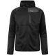 VIKING Yosemite Hoodie Herren-Kapuzenpullover mit Reißverschluss, Schwarz, Größe XXXL