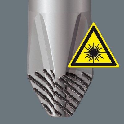3. Kraftform Lasertip Schraubendreher-Set mit Aufhänger, 6-teilig