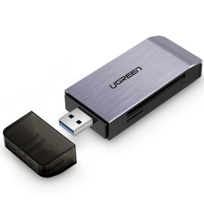 3. Ugreen SD/microSD/CF/MS Kartenleser für USB 3.0 grau (50541)