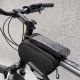9. Wozinsky Rahmen Fahrradtasche + abnehmbare Handyhülle bis 6,5" 1,5l schwarz (WBB7BK)