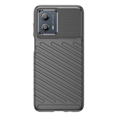 8. Thunder Case Hülle für Motorola Moto G53 Silikon Armor Case schwarz
