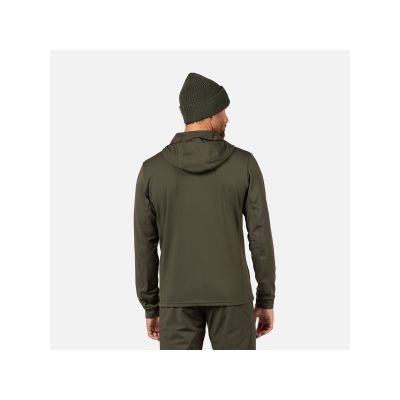 4. ROSSIGNOL Herren Midlayer Stretch-Hoodie Grün