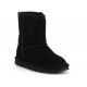 BearPaw Elle Toddler Zipper Black Jr 1962TZ-011 Schuhe