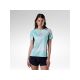 ROSSIGNOL W Sapa Ultra Tee Damen-T-Shirt Weiß Grün