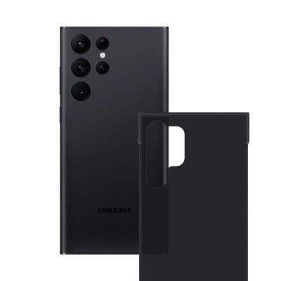 7. 3mk Just20g Matt Case für Samsung Galaxy S24 Ultra - Matt Schwarz