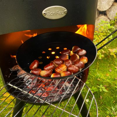 3. Bonfeu Bonselo Gartenkamin schwarz 3901