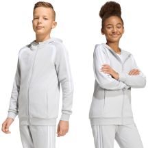 adidas Tiro 26 League Sweatshirt mit durchgehendem Reißverschluss für Kinder, Grau, KF3323