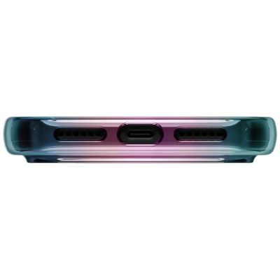 4. Uniq Iridescia Hülle für iPhone 17 Pro Max Magclick Charging - Mehrfarbig
