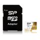 Silicon Power microSDXC Superior Pro 512GB V30 UHS-1 U3 A1 Speicherkarte + microSD-SD-Adapter