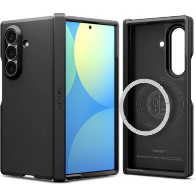 2. Spigen Tough Armor Pro MagFit MagSafe Hülle für Samsung Galaxy Z Fold 8 Ultra – Schwarz