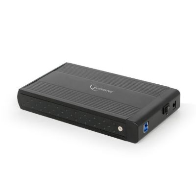 GEMBIRD EE3-U3S-3 Gehäuse (3,5"; USB 3.0; Aluminium; schwarz)
