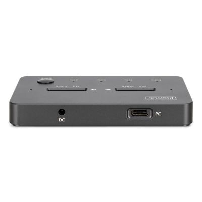 12. Digitus NVMe Klonstation USB 3.1 Gen2 Typ-C NVMe M.2 SSD-Gehäuse