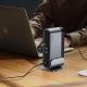 19. Baseus UnionJoy USB-C Dockingstation (2x HDMI 4K@60Hz, 1x DisplayPort 4K@60Hz, 3x USB-A 3.0, 2x USB-C 3.0, 2x USB-A 2.0, 1x RJ45 PD PC, 1x SD+TF, 1x 3,5-mm-Klinkenanschluss) – Grau