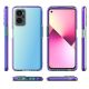 2. Spring Case Cover für Realme 9i, Oppo A36 / A76 / A96 Silikonhülle mit Rahmen Hellblau