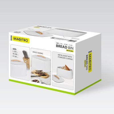 5. Brotkasten MR-1675-WHITE MAESTRO