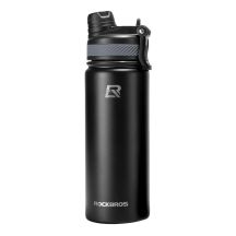 Rockbros 35210029001 Thermoflasche für Fahrradgetränke 550 ml - schwarz