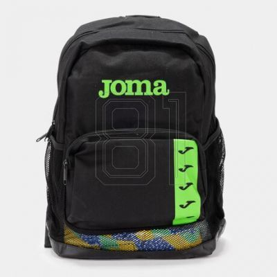 SPLASH RUCKSACK SCHWARZ FLUORGRÜN