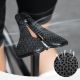 4. Rockbros LF0214 Anatomischer 3D-Fahrradsattel, wasserdicht – Schwarz