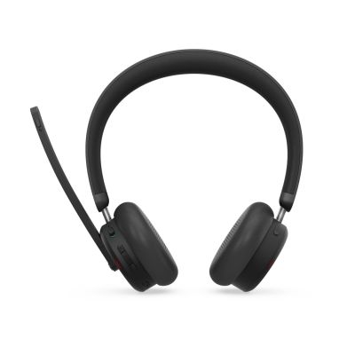 Lenovo 6550 Headset Kabelloses Kopfbügel-Headset Büro/Callcenter USB Typ-C Bluetooth Schwarz