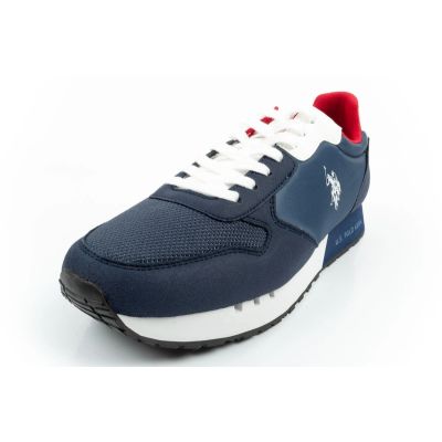 3. US Polo Assn Sportschuhe, Sneaker für Herren, modisch und bequem, marineblau