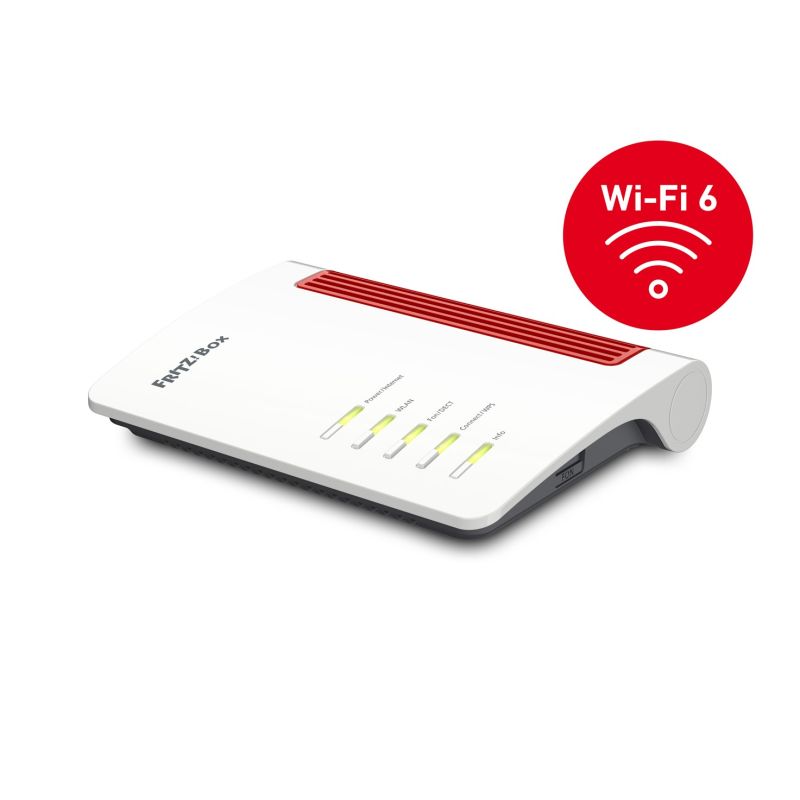 2. FRITZ!Box 4050 WLAN-Router Gigabit Ethernet Dualband (2,4 GHz/5 GHz) Schwarz, Weiß