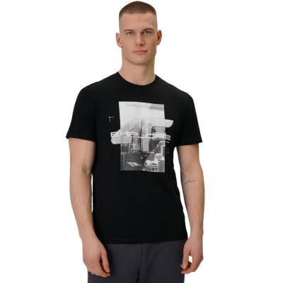 Herren-T-Shirt 4F M2660 Tiefschwarz 4FWSS26TTSHM2660 Größe 20S