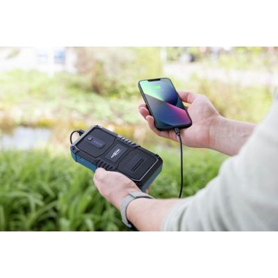 11. ANSMANN 10.0 Akku-Starter-Taschenlampe Powerbank 37Wh 12V