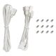 6. DeepCool FL12 SE WH 3-in-1 Computergehäuselüfter, 12 cm, Weiß