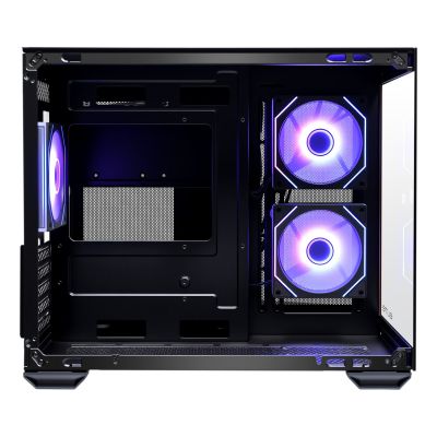 2. Cooler Master Elite 481 Mini-Tower aus Holz, Schwarz