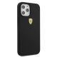 4. Ferrari FESIHCP12LBK iPhone 12 Pro Max 6.7" schwarz/schwarz Hardcase On Track Silicone