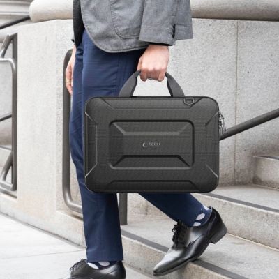 12. Tech-Protect Ranger-X Taktische Laptoptasche für 15-16 Zoll, Schwarz