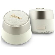 Guess 5W Bluetooth-Lautsprecher mit Metalllogo – Gold