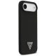 4. Guess Silikon Triangle Logo MagSafe Hülle für iPhone 17 Air - Schwarz