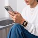 10. Tech-Protect Silikonarmband für Apple Watch 4 / 5 / 6 / 7 / 8 / 9 / SE / Ultra 1 / 2 (42 / 44 / 45 / 49 mm) – Braun