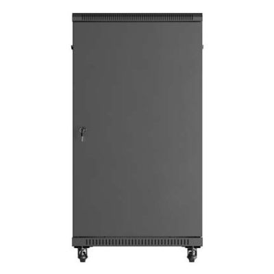 7. Lanberg FF01-6222-12B 22U Rack, freistehend, schwarz
