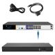 6. Extralink ARES Managed Switch 16xRJ45 GbE PoE/PoE+ 150W, 2x SFP, Rack 19"