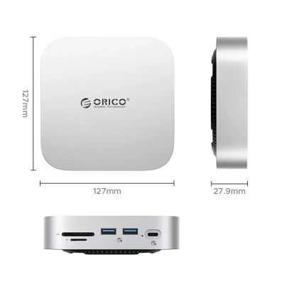 2. Orico MiniLink 9-in-1 Dockingstation – Silber