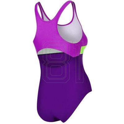 7. Aqua-speed Emily Junior Badeanzug Rosa und Lila