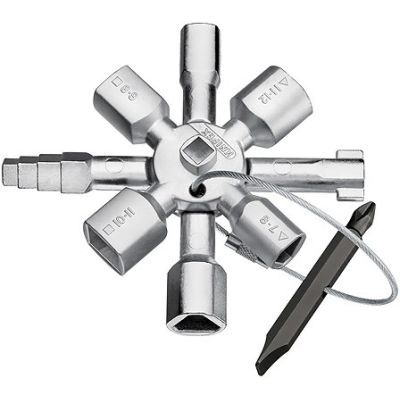 3. Knipex 00 11 01 Schaltschrankschlüssel und Werkzeug