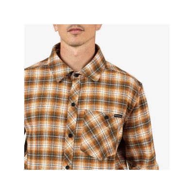 5. Herrenhemd ROSSIGNOL RANCH PLAID SHIRT grau