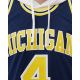 6. Mitchell & Ness NCAA Swingman Road Trikot Michigan1991 Chris Webber SMJY4437-UMI91CWEASBL