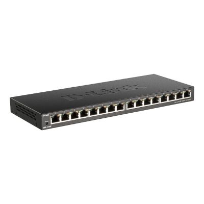 4. D-Link DGS-1016S Unmanaged Gigabit Ethernet (10/100/1000) Schwarz