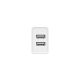 2. UNITEK Ladegerät 2x USB-A, 12W, Weiß, P1113A-EU