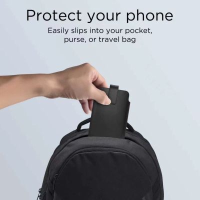 5. Tech-Protect SM65 Hülle für 6,0-6,9" Smartphones - Schwarz und Rot