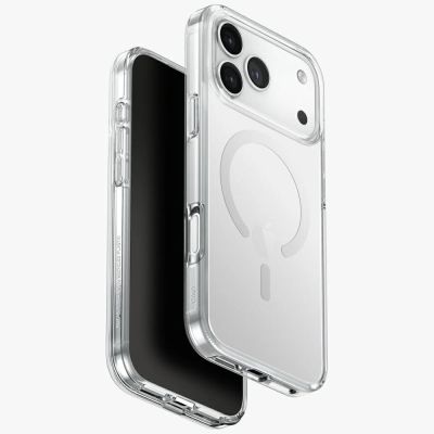Uniq Clario Magclick Ladehülle für iPhone 17 Pro Max – Transparent